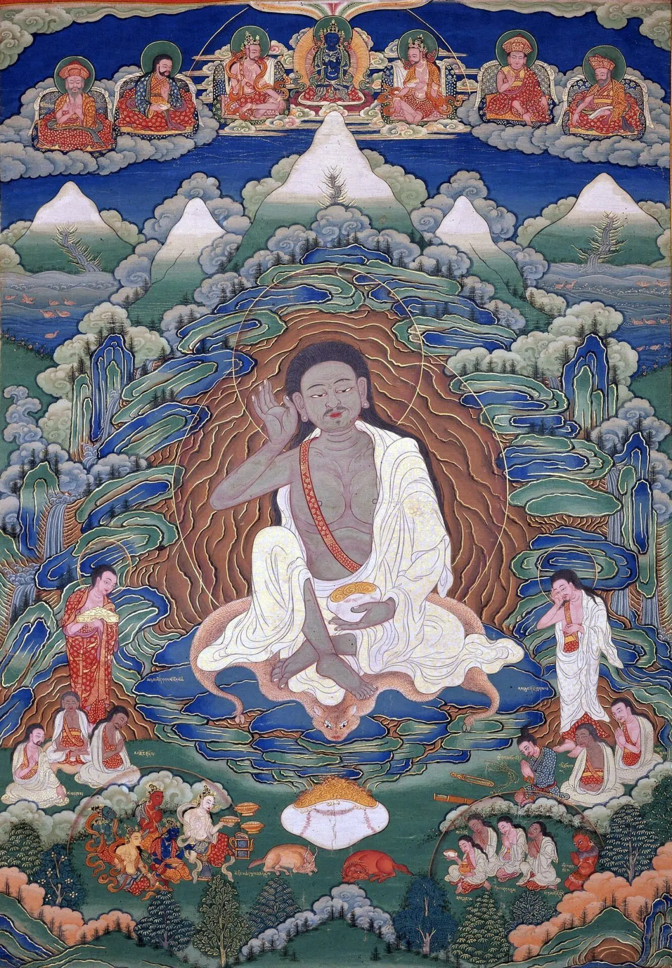 milarepa escuchando