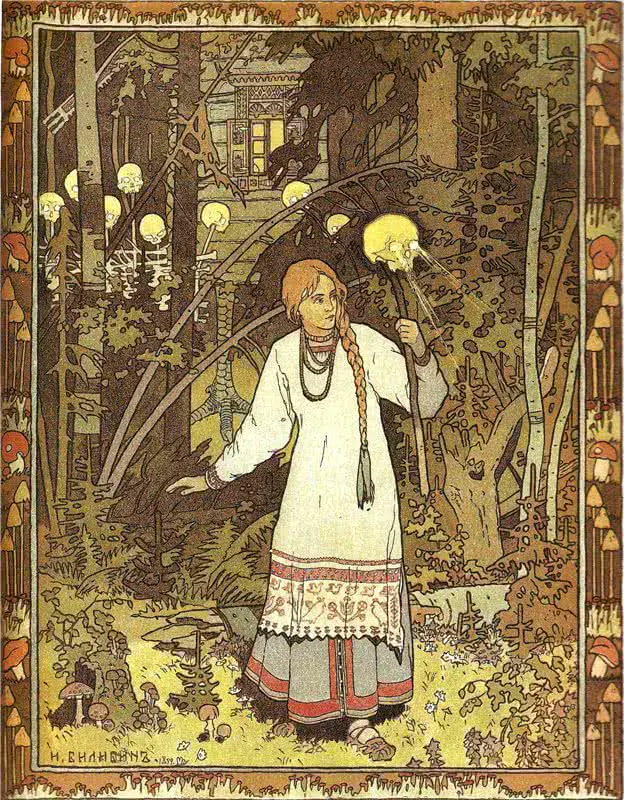 Vasilisa la bella, cuento tradicional ruso